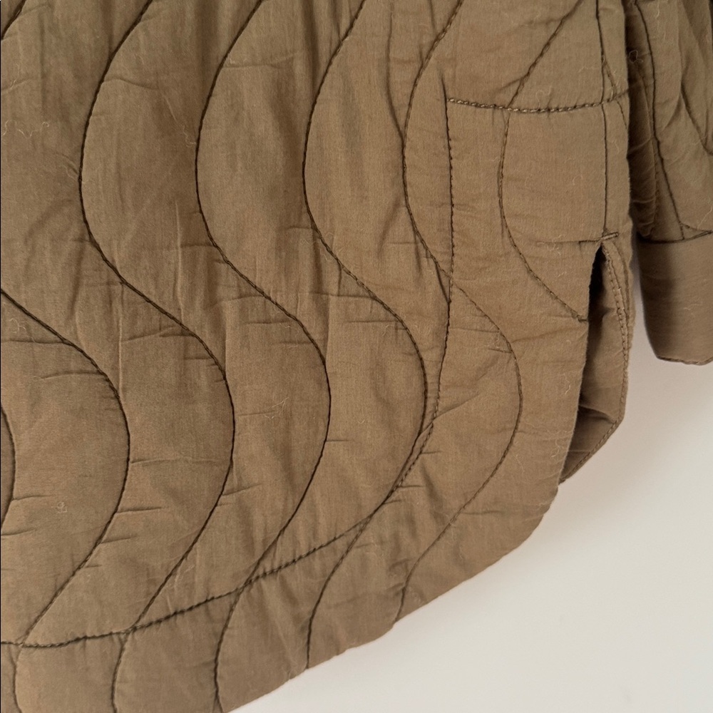 Madewell Quilted Belrose Shirt-Jacket Size S - Picture 9 of 13